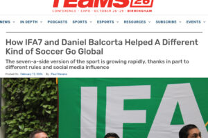 Football 7 Featured in SportsTravel Magazine